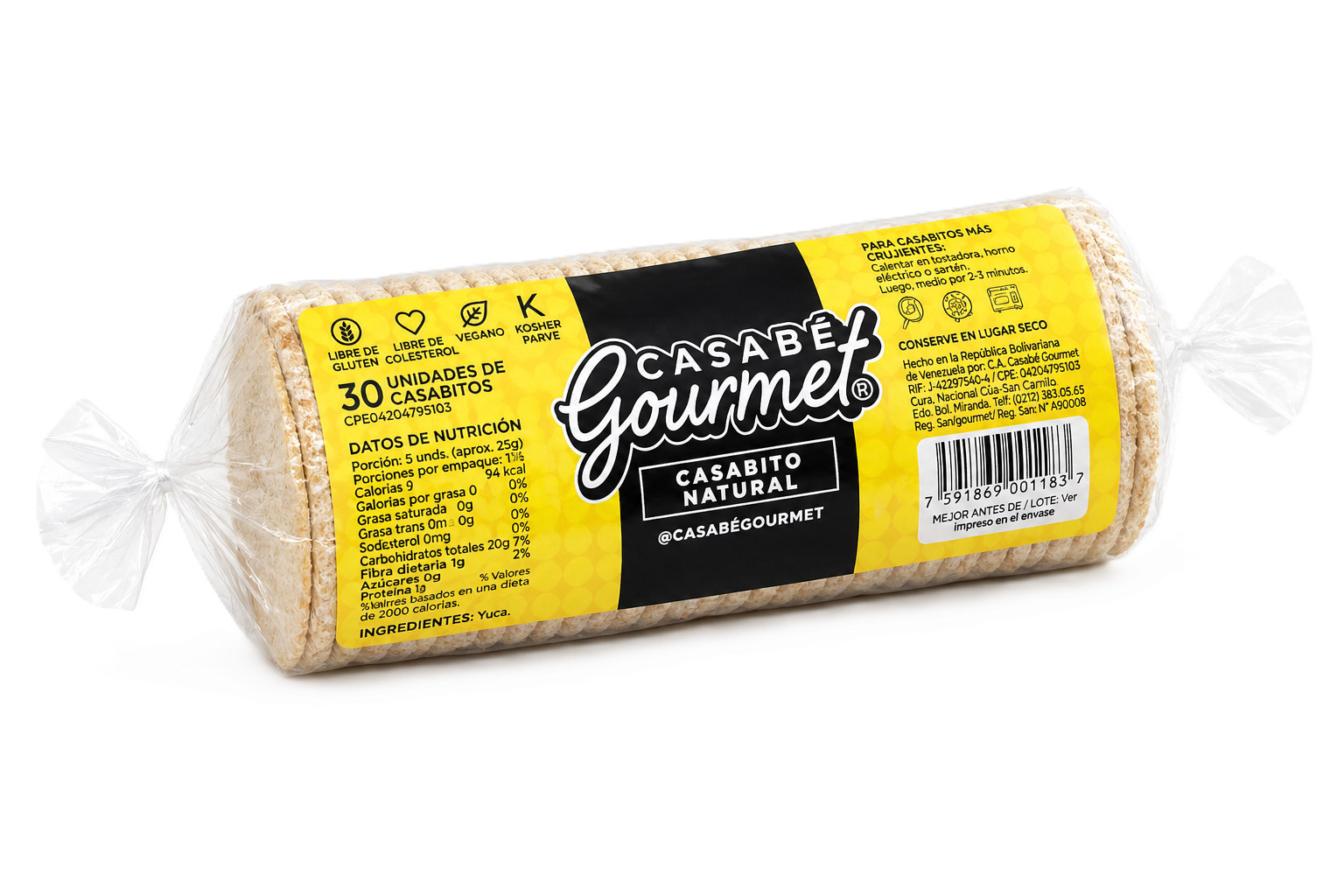 CASABITO NATURAL 75 g
