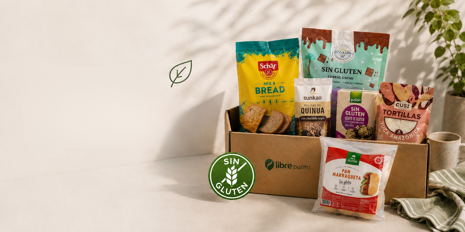 Productos sin gluten Libre Punto