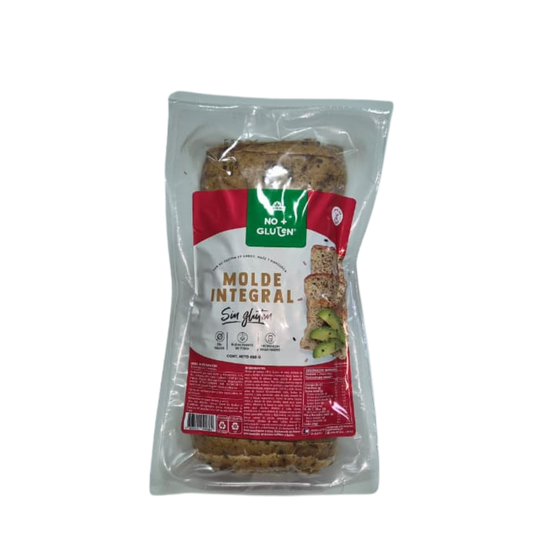 PAN DE MOLDE INTEGRAL NO + GLUTEN 480 g