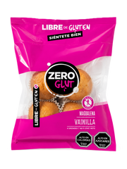Magdalenas de Vainilla Zero Glut Sin Gluten 140 g