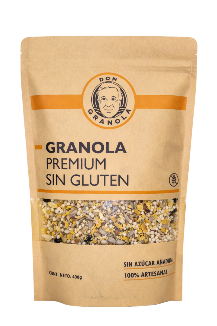 GRANOLA PREMIUM SIN GLUTEN DON GRANOLA 400 g