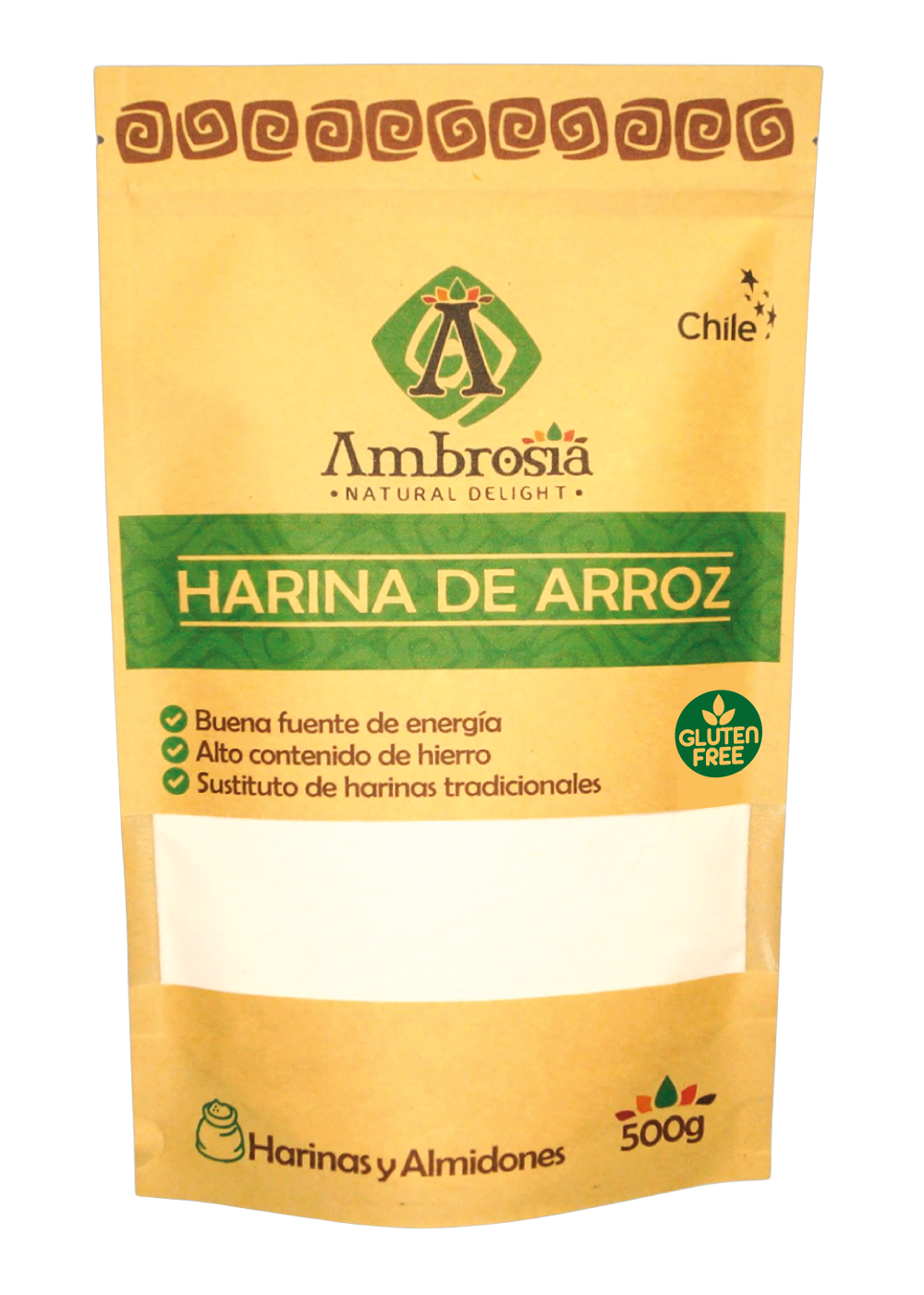 HARINA DE ARROZ AMBROSIA 500 g