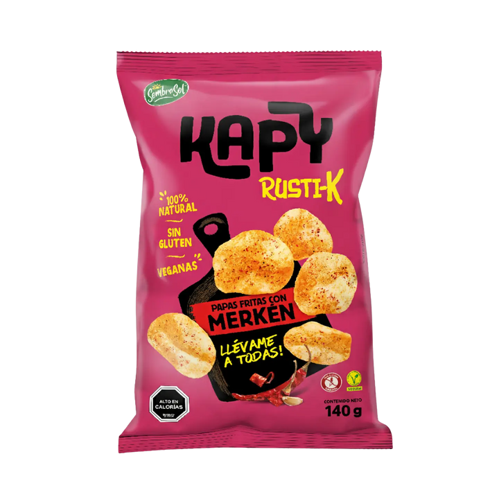 PAPAS FRITAS RÚSTICAS MERKÉN KAPY 140 g