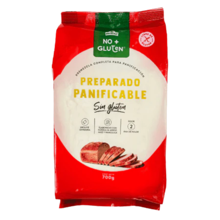 PREPARADO PANIFICABLE NO + GLUTEN 700 g