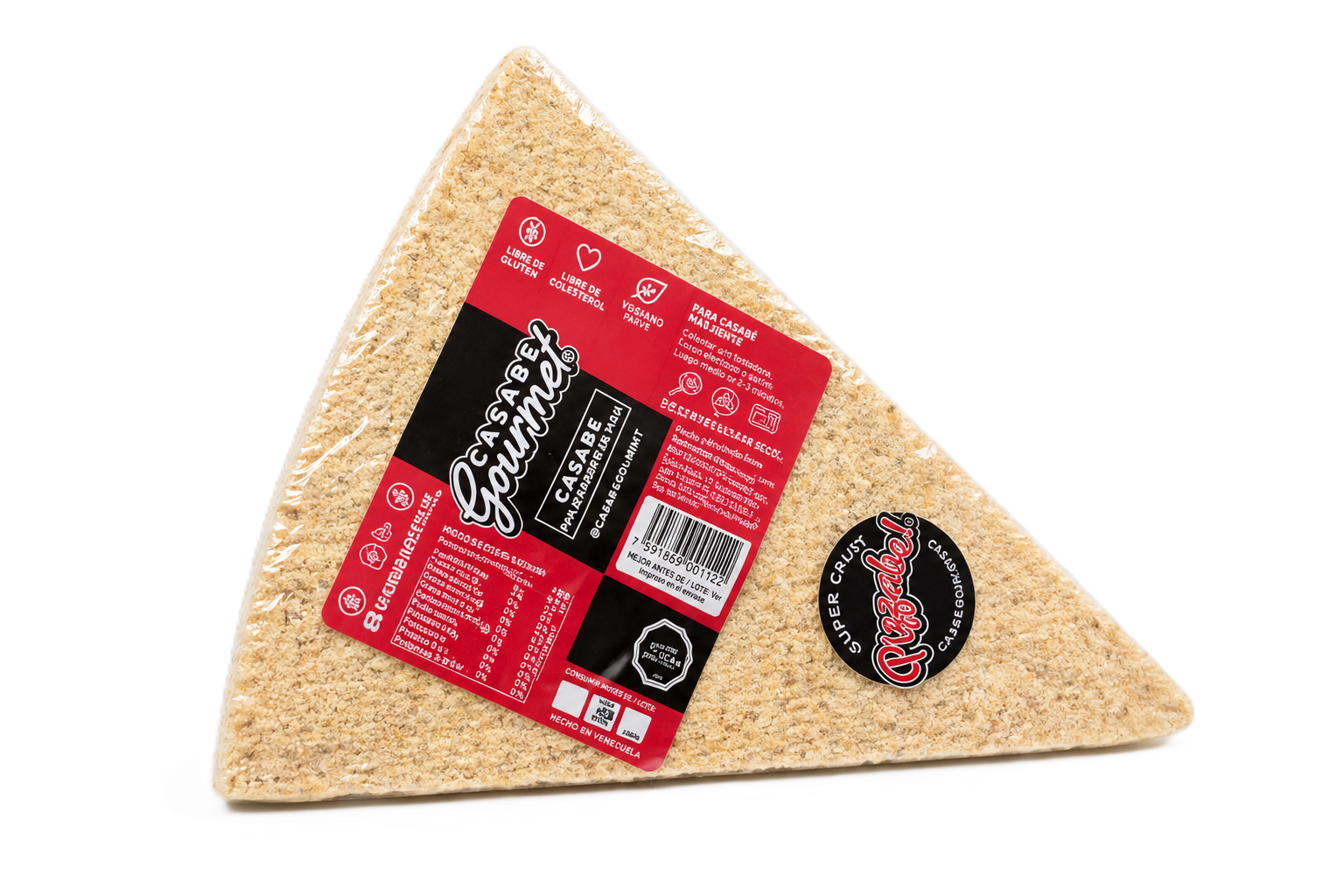 TORTA DE CASABE PIZZABE 240 g