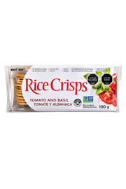 RICE CRISPS TOMATE Y ALBAHACA 100 g